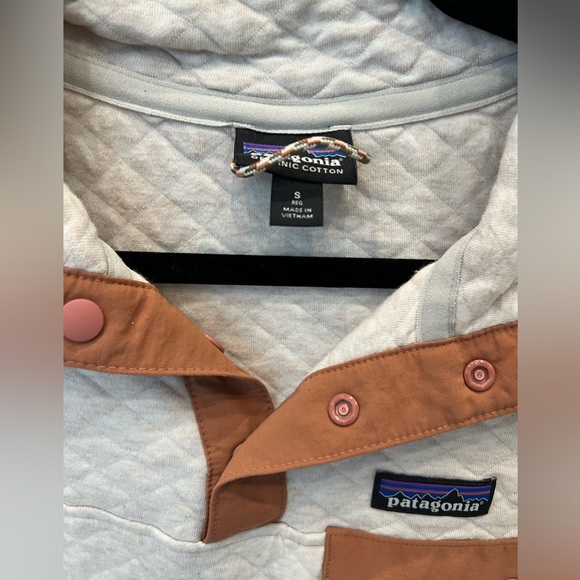 Patagonia Pullover Quilted Sweater Size S LIKE NEW - Picture 2 of 3